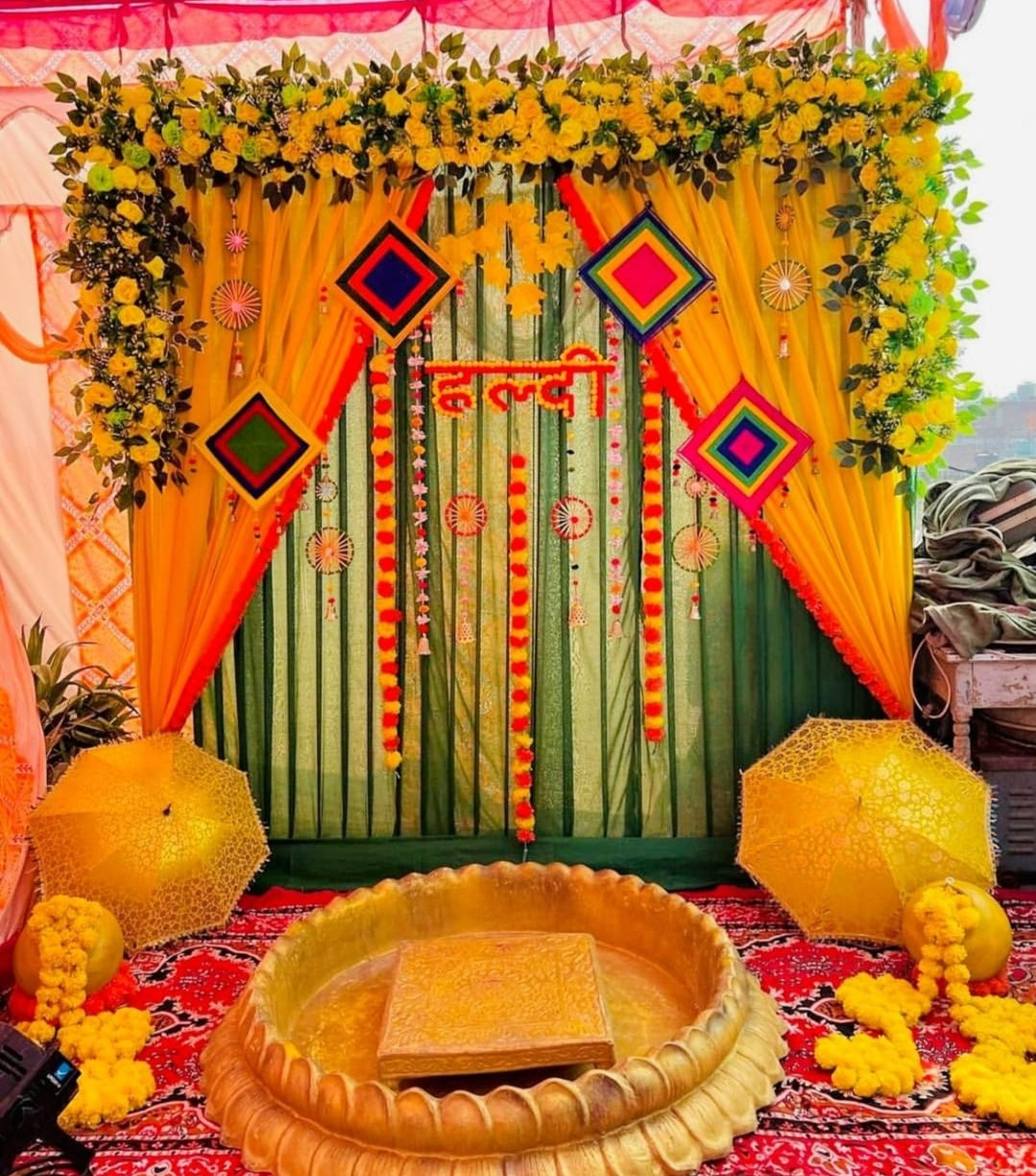 Haldi & Mehndi Decoration